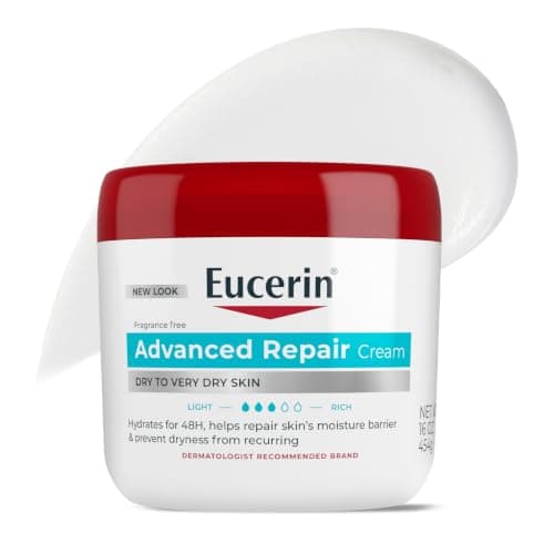 Eucerin Advanced Repair Cream vs Lotion